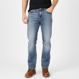 American Eagle Outfitter Mens Original Bootcut Jeans Light Denim 100% Cotton 34